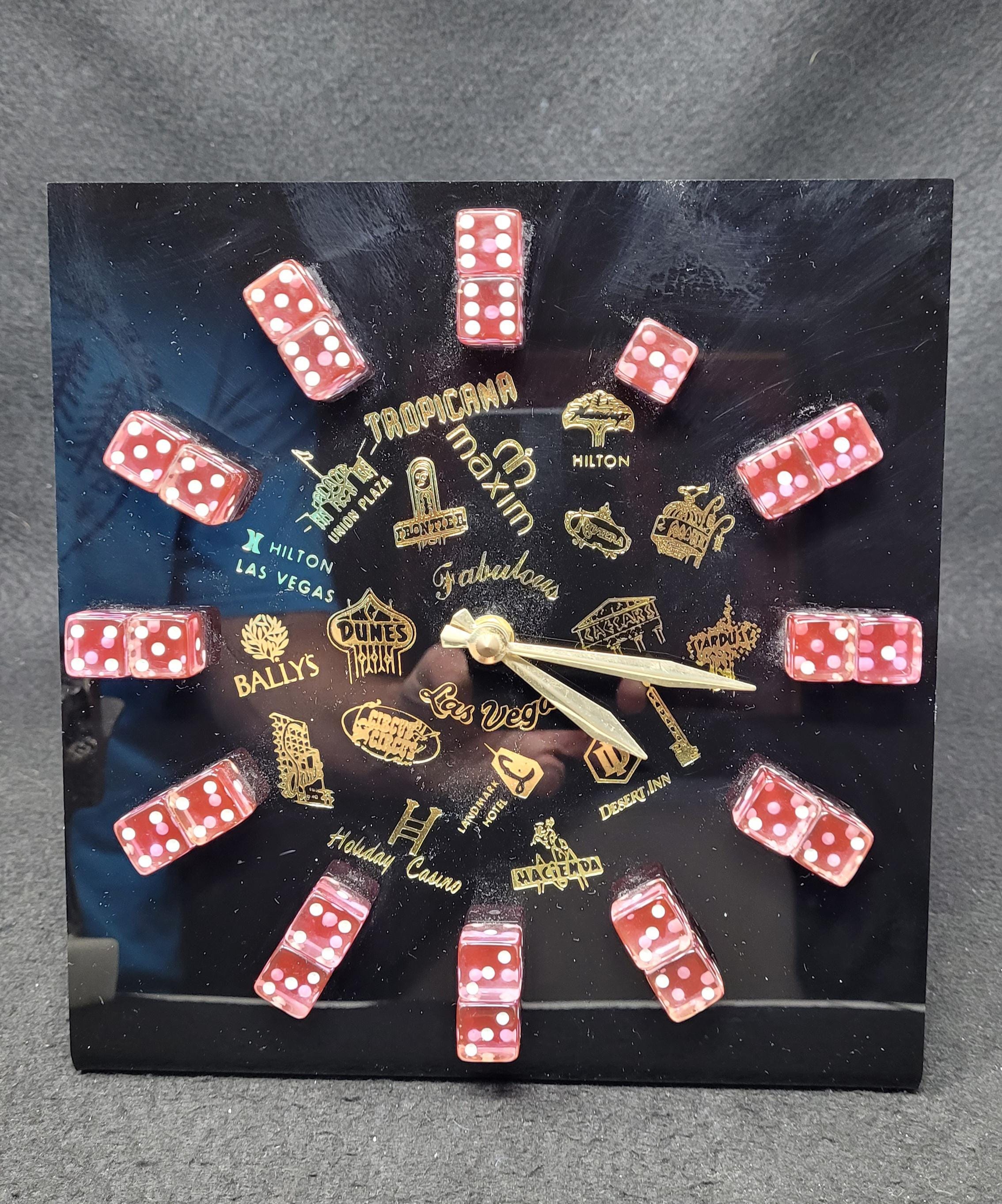 ラスベガス 時計 Las Vegas サイコロ ダイス ビンテージ ラスベガス