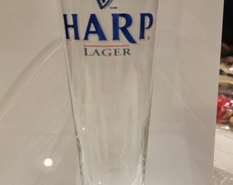 Szklanka do piwa HARP Lager, wysokość 8 cali. S3