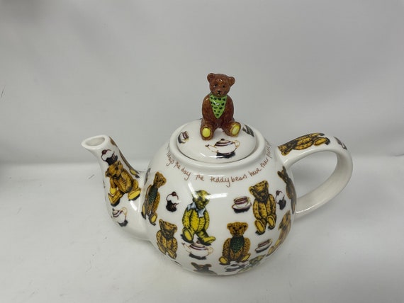 Cardew Design Teddy Bear Picnic Teapot 2004. S6 - Etsy