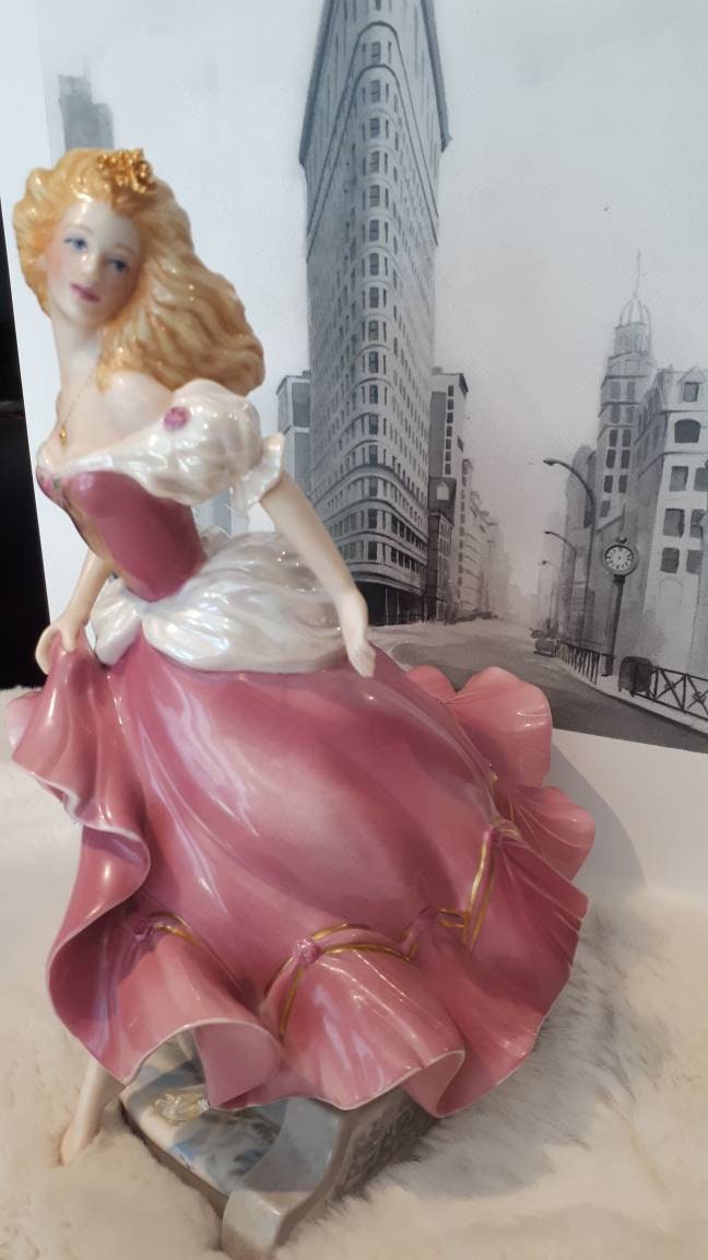Fabulous Cinderella Franklin Mint Porcelain 1988 Figurine Etsy