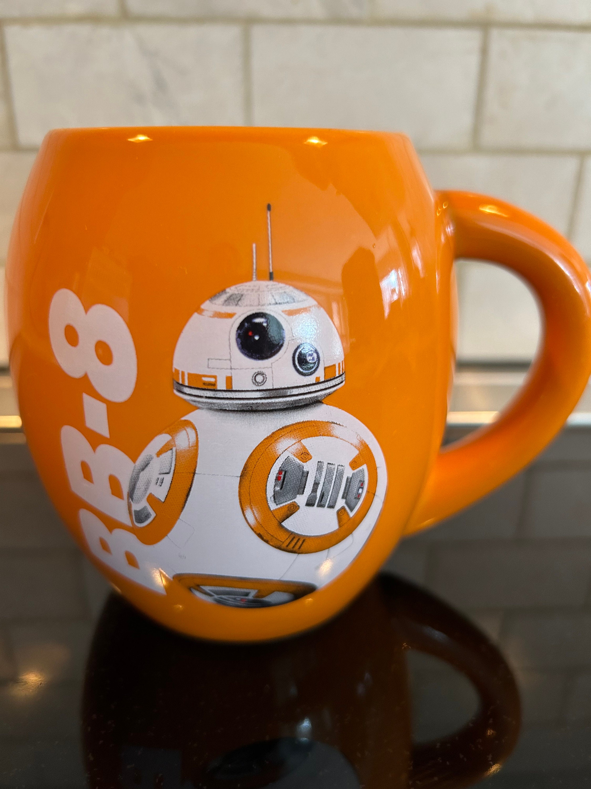 Star Wars BB8 18 Oz Oval Ceramic Mug Lucas Film BB-8 Astromech Droid Orange  - Etsy
