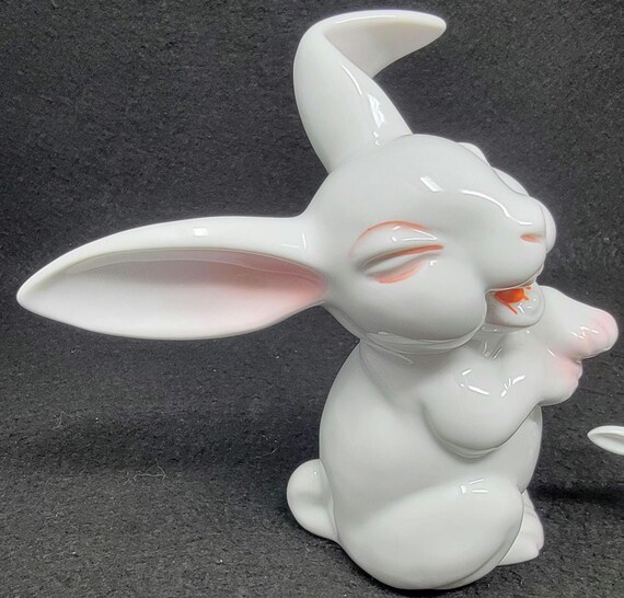 ローゼンタール ウサギ フィギュリン ローゼンタール Laughing Rabbits 3個セット 笑いうさぎ フィギュリン