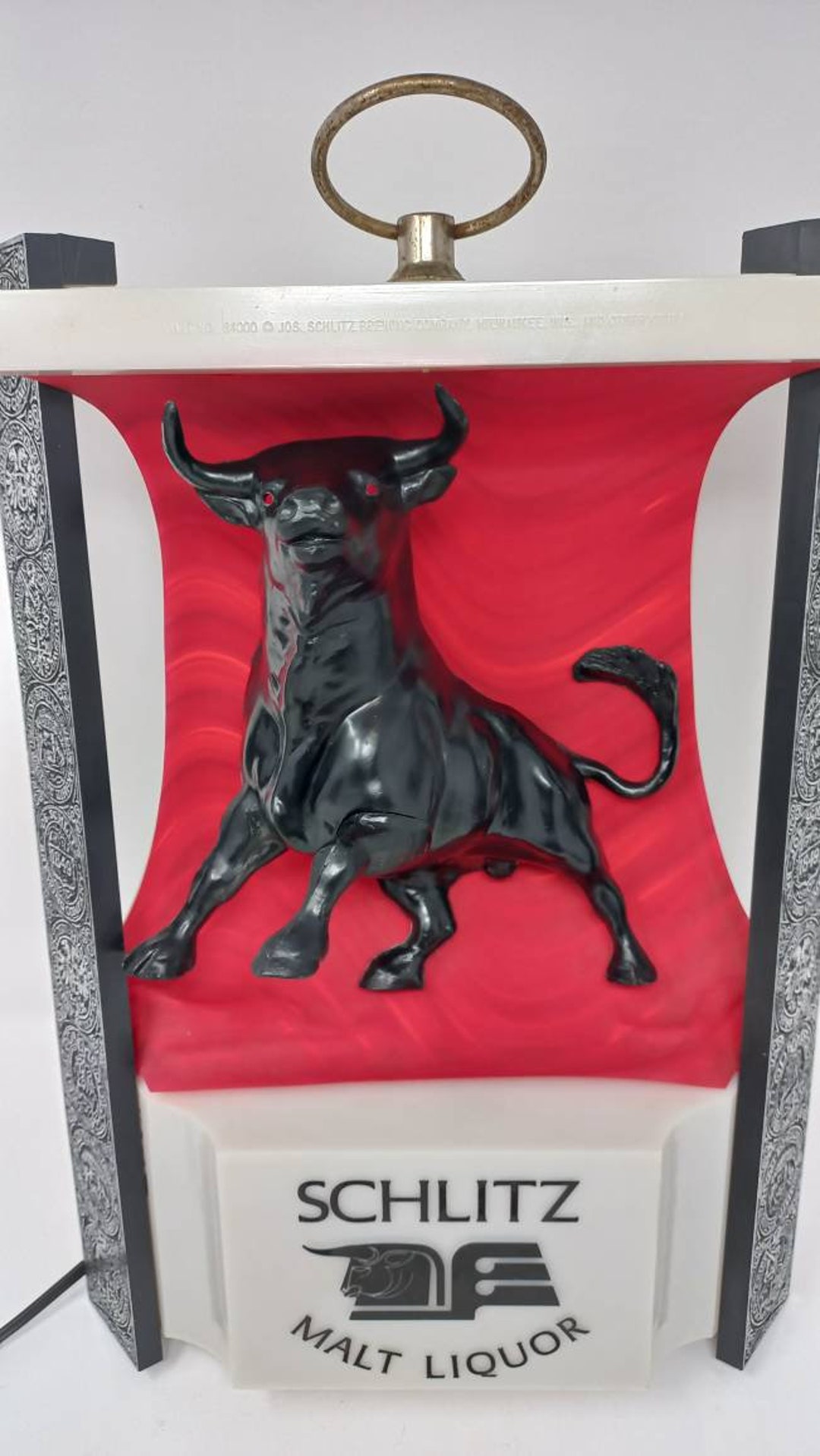 Schlitz Malt Liquor Bull Bar Sign - Etsy
