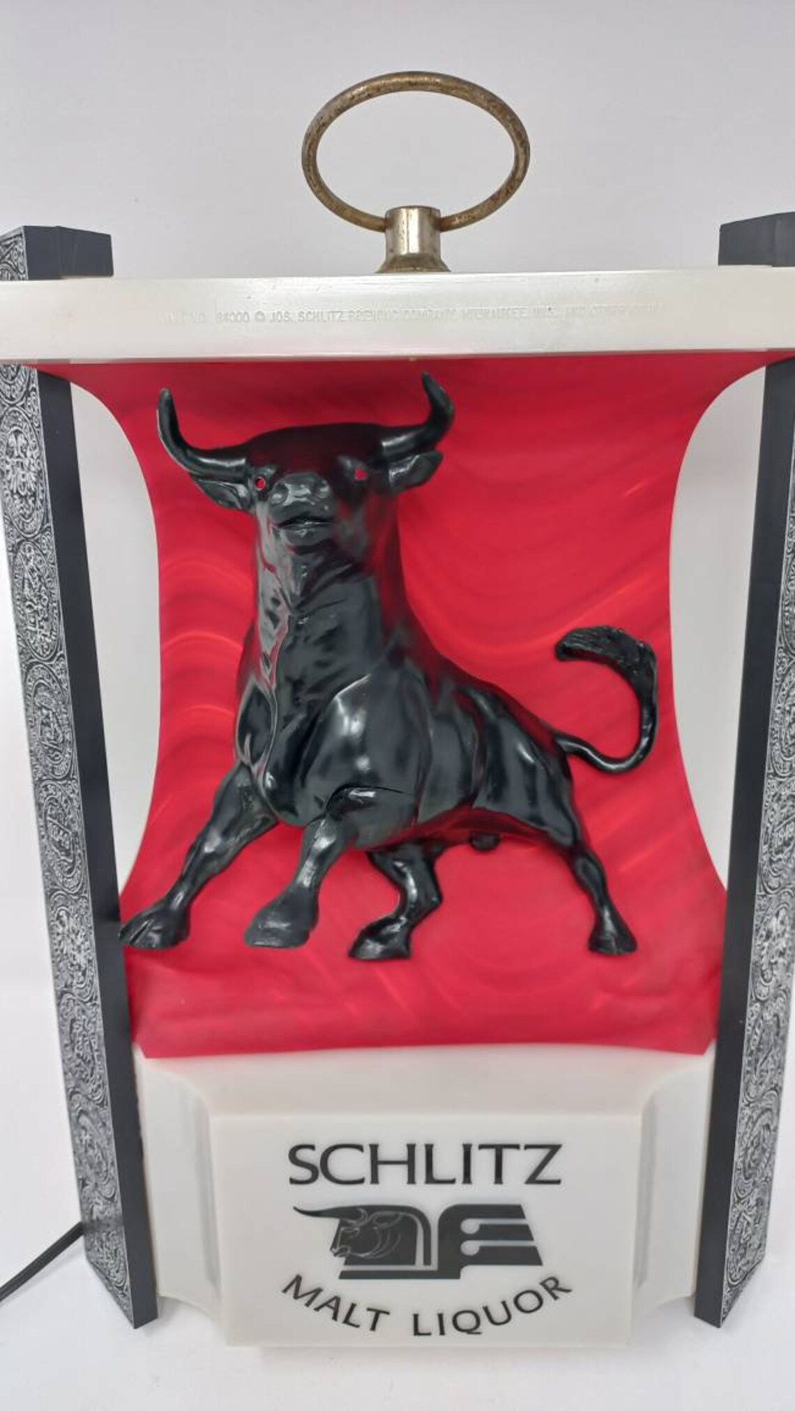 Schlitz Malt Liquor Bull Bar Sign Etsy