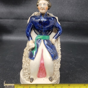 Antique Staffordshire Portrait Figure of Prince Albert c.1845 Highly Collectible
