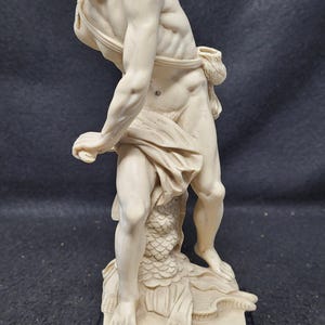 A.Santini Scultura Ercole Made in Italy H Santini Firmato. S4