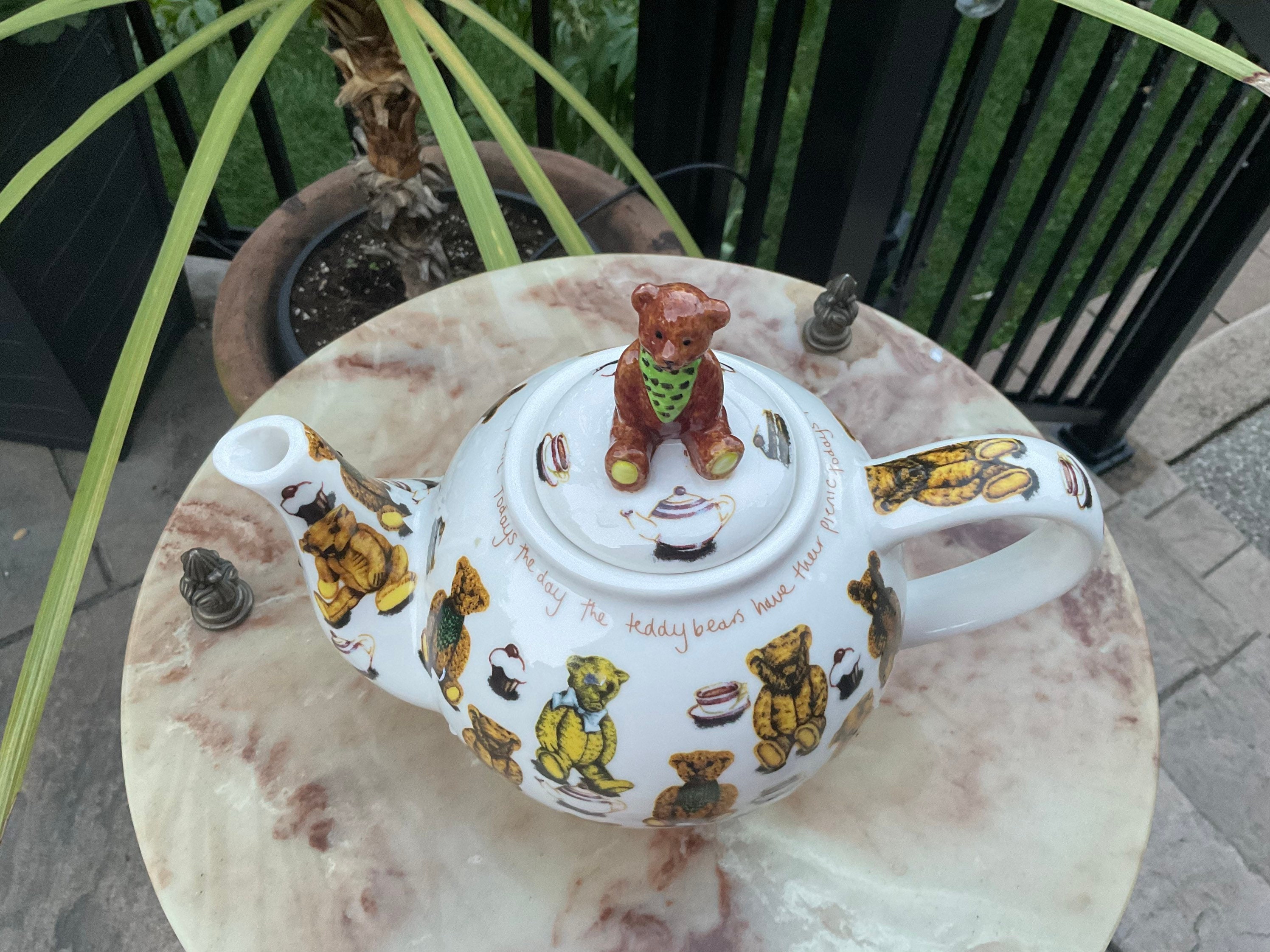 Cardew Design Teddy Bear Picnic Teapot 2004. S6 - Etsy