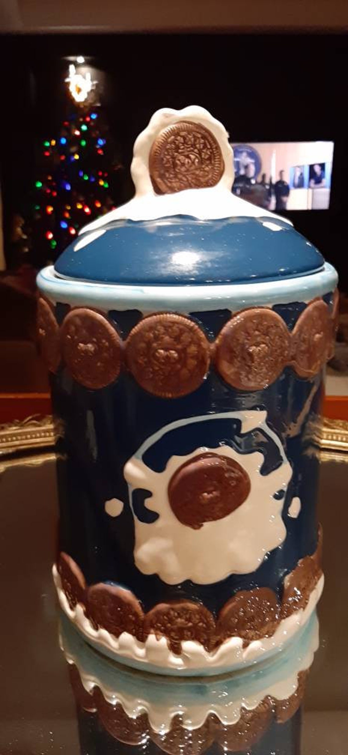 Oreo Cookie Jar Etsy