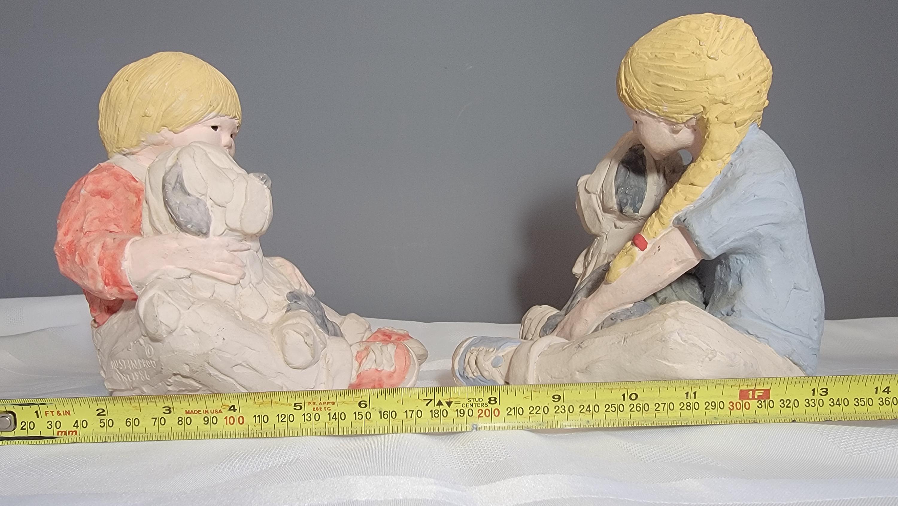 Austin Prod Sneaker Kids Sculpture by Daze Mortensen 1986 Girl W