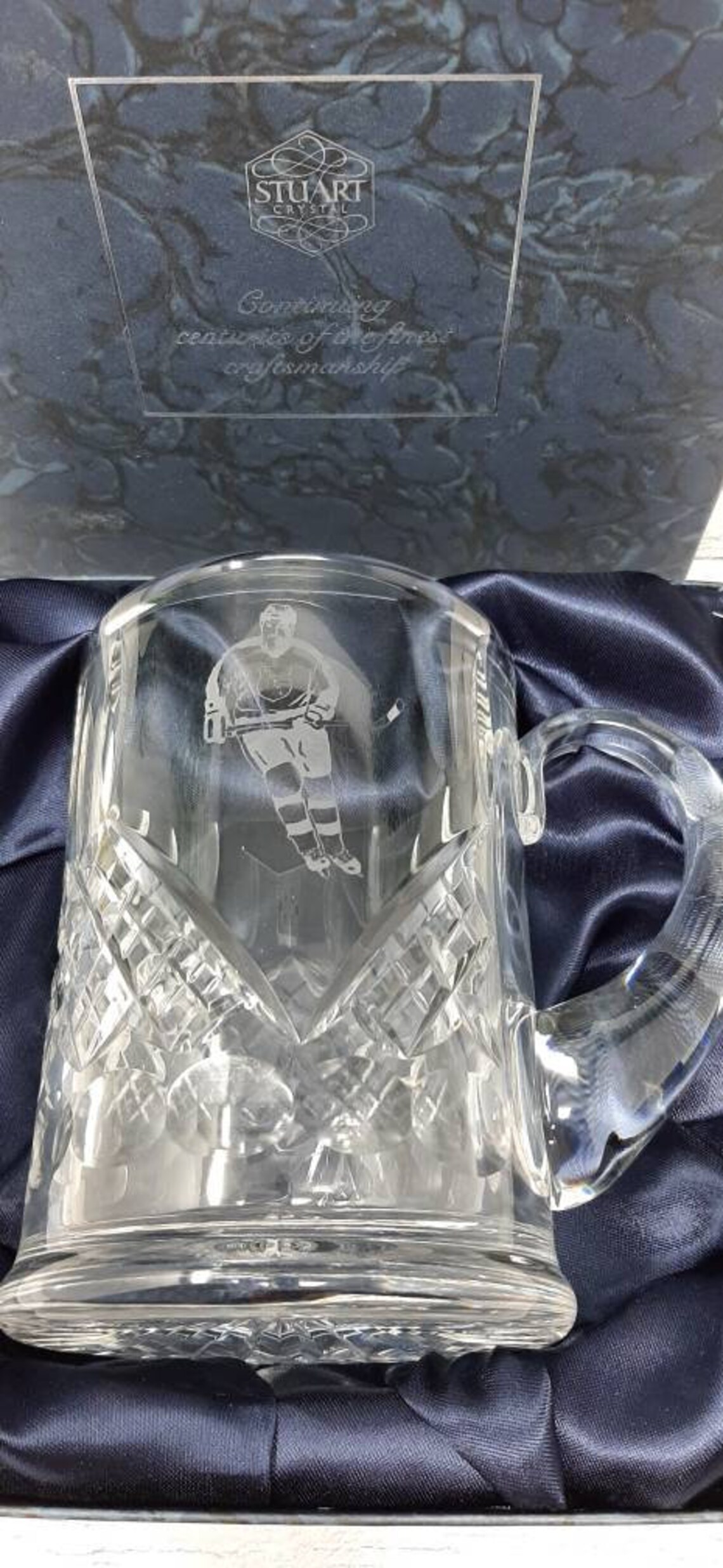 Stuart Crystal Beer Mugs/Steins Set of 3 Etsy