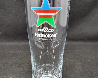 New Vintage  FIFA Euro Cup Heineken 2020  Glass