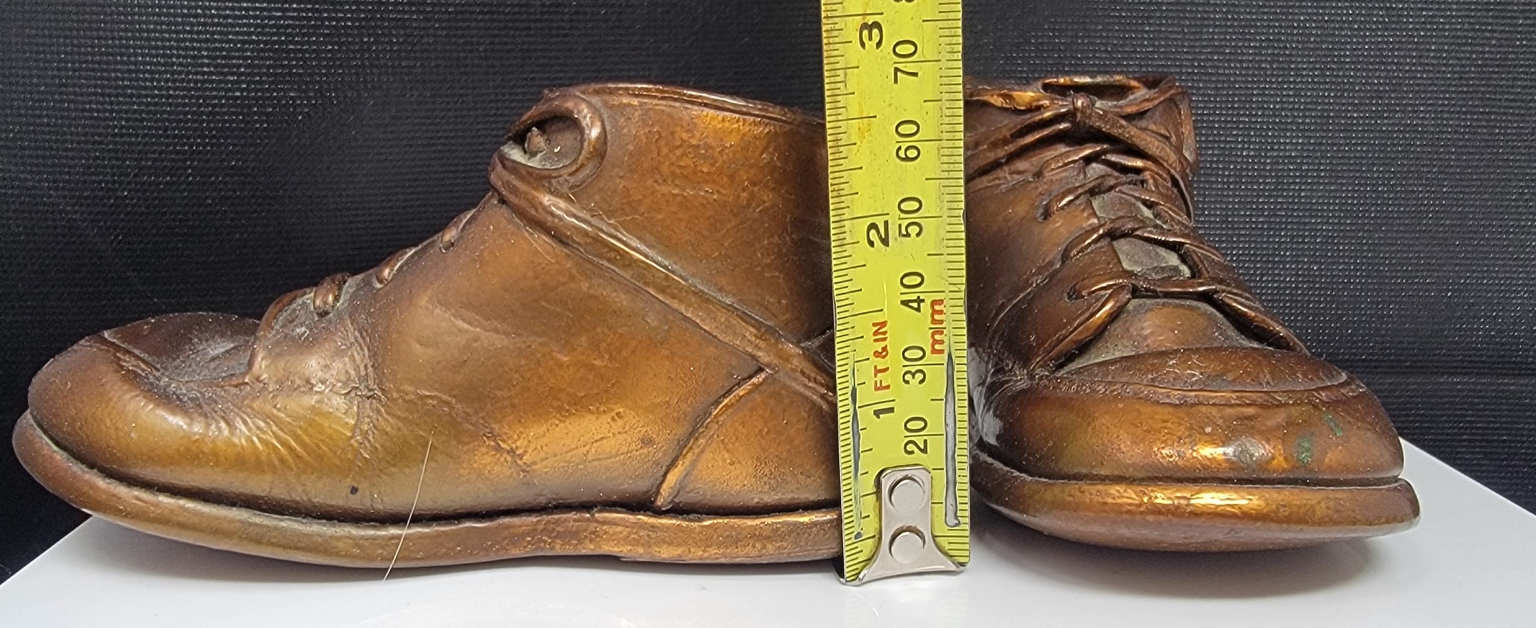 ヴィンテージブロンズベビーシューズ2足セット。S1 - Etsy 日本