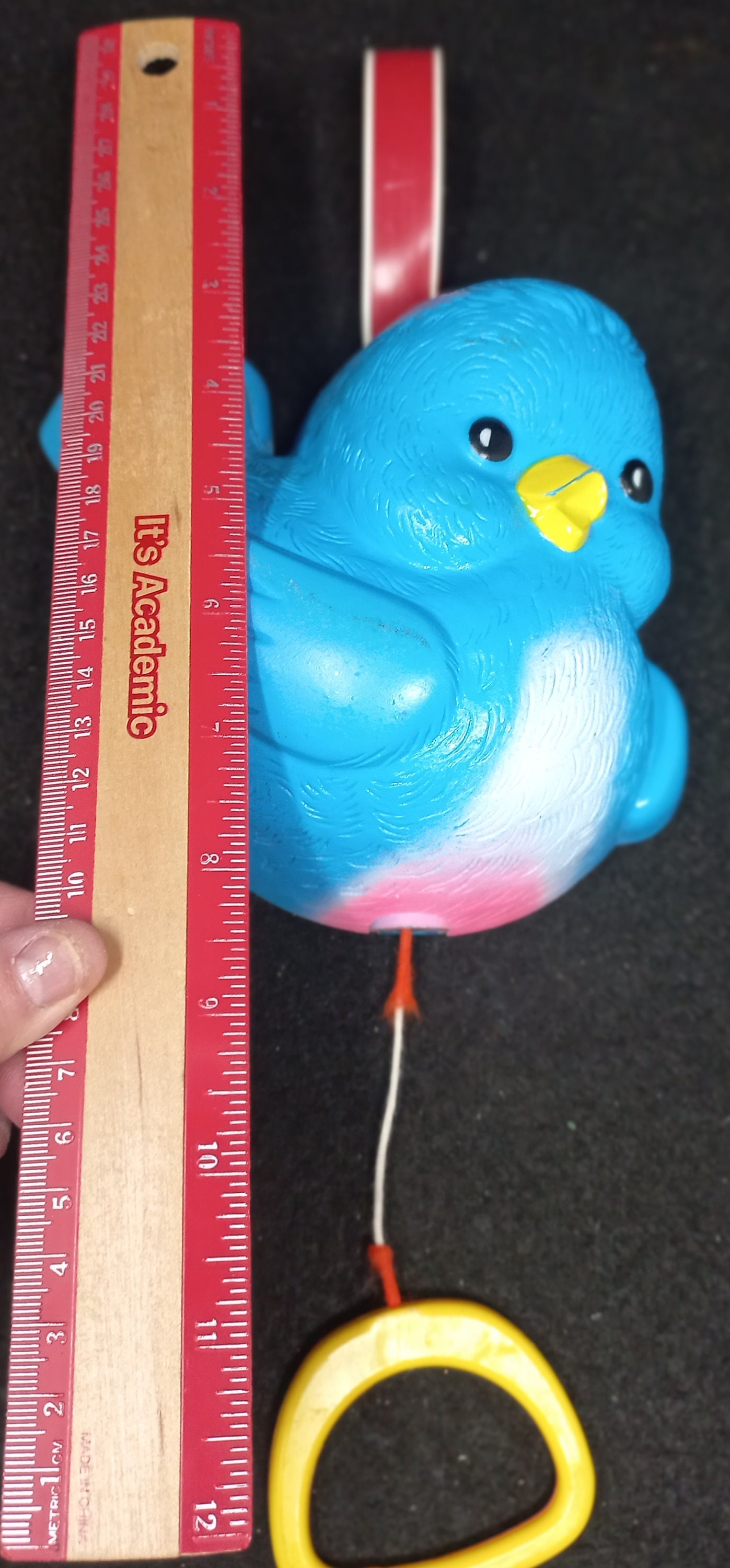 Vintage Fischer Price Bluebird Pull String Music Box Toy. F2 - Etsy display picture 1