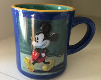 Mug Disney Mickey Mouse bleu/vert