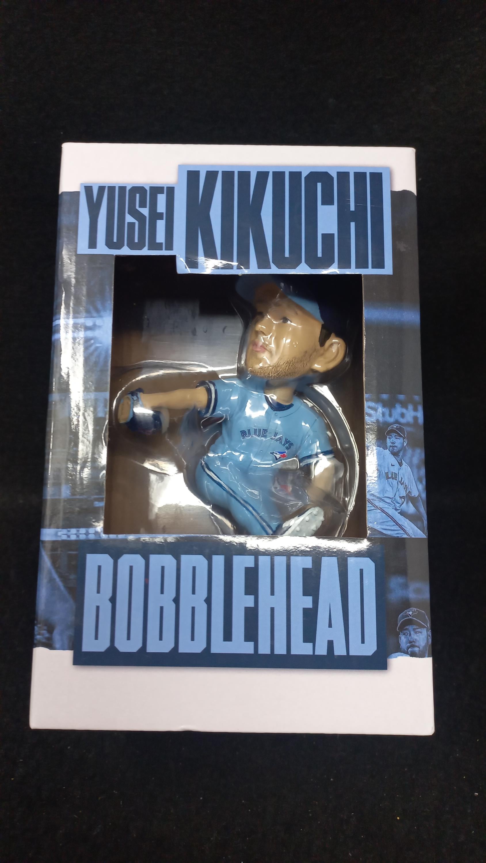 Rare Yusei Kikuchi Bobblehead Toronto Blue Jays New in Box