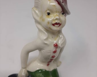 Vintage kerstkabouterelfen uit de jaren 50