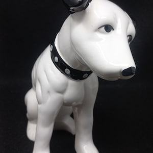 Vintage &quot;Nipper&quot; RCA Victrola Records Dog Statue. F4