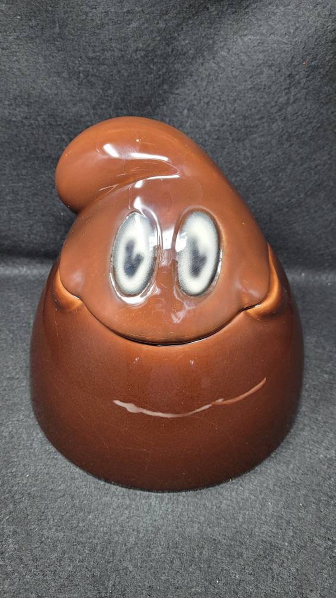 Vintage Nabisco Chipit Cookie Jar Googley Eyes Chocolate Chip Etsy