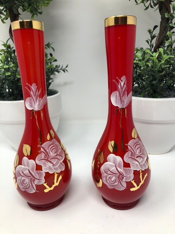 絵画 Ruby-red Flowers 絵画 Ruby-red Flowers Roy Fairchild - Red Flowers | Renjeau