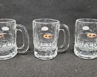 A&W Glass Mug, 20 Oz, the Heavyweight, Vintage, 1986, Made in Canada - Etsy
