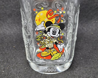 Vintage 2000s Walt Disney- Mickey Mouse Water Glass