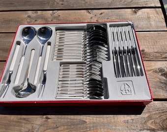 New  Vintage EBEL CUTLERY STAINLESS Steel Cutlery -36 pieces