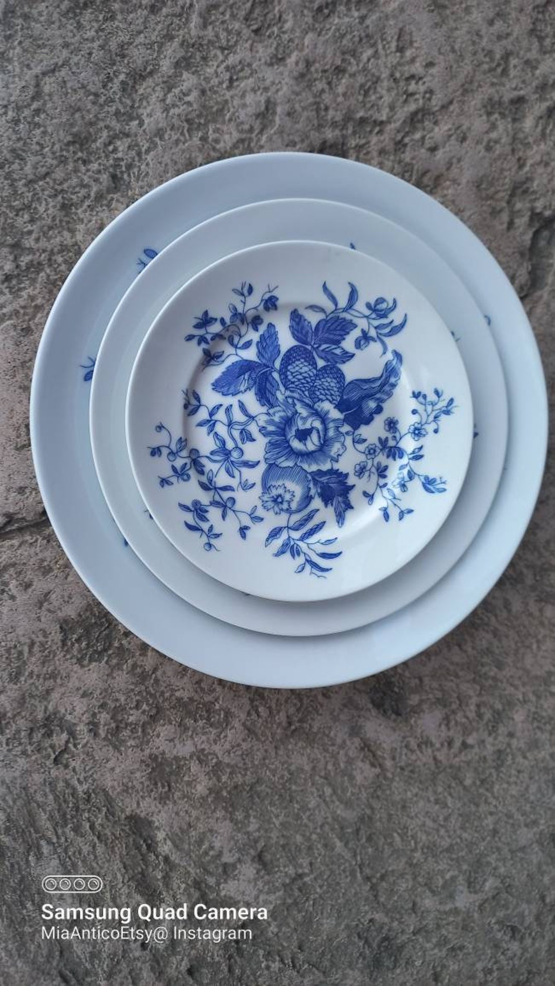 Vintage RHAPSODY by Royal Worchester Dinner Salad Bread Butter Plates ...
