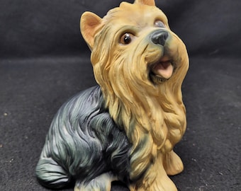 ヨークシャーテリア ヨーキー フィギュア ヴィンテージ 子犬 犬 擬人化