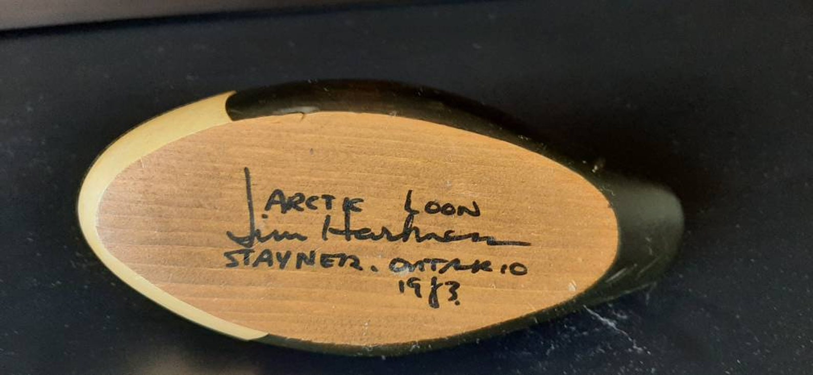 Jim Harkness Hand Sculptured and Painted Decoys Etsy Canada