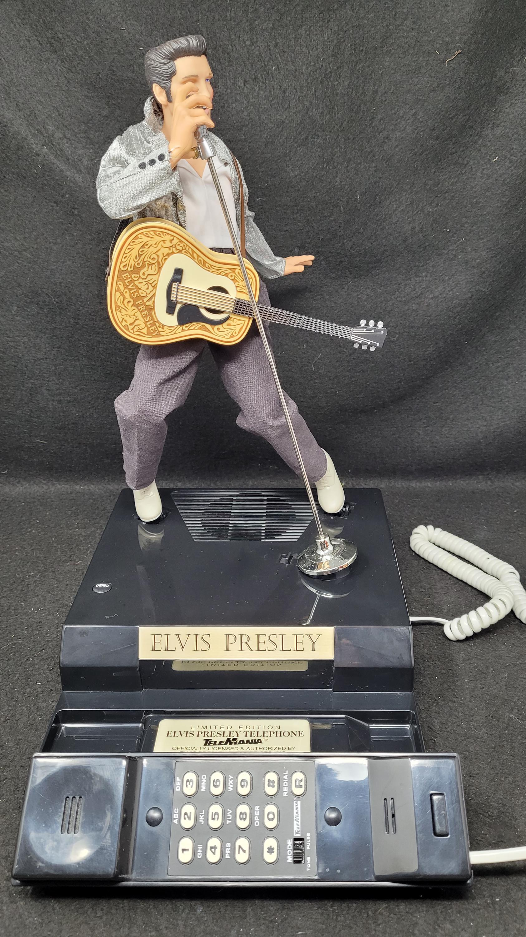 1996 Telemania Elvis Presley Jail House Rock Singing Dancing