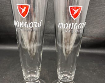 Juego de 2 vasos de cerveza MONGOZO
