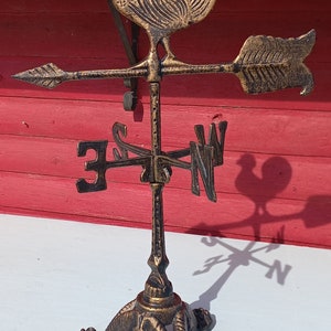 Metall-Hahn Weathervane County Cottage