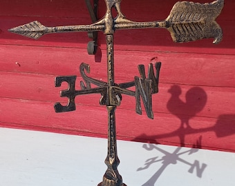 Metal Rooster Weathervane County Cottage