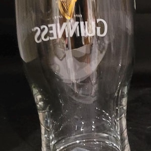 Vintage Guinness Beer Collector Glass . S3 image 2