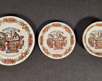 イングリッシュカントリーロイヤルスタッフォードクリスマスプレート