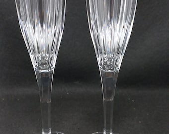 il_340x270.6187362823_miim.jpg Mikasa Park Lane Crystal Champagne Flutes Set Of 6 Clear Elegant Stemware main image 0