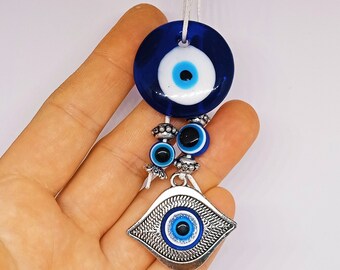 Keychain evil eye key hangers