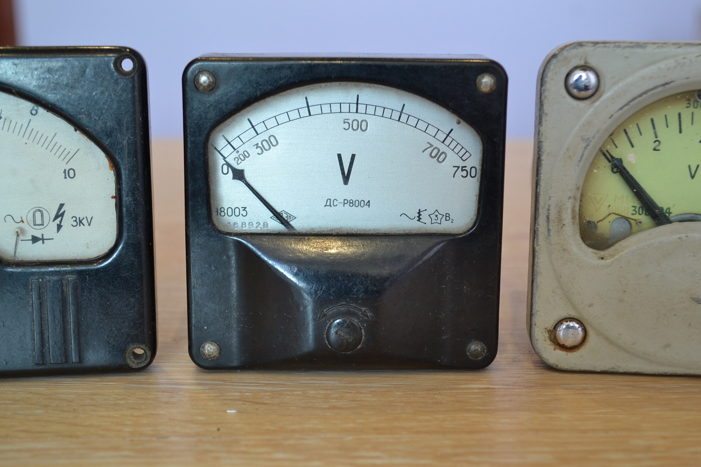 DC Analog Voltmeter Measuring Head 80x80 Vintage Bakelite Etsy