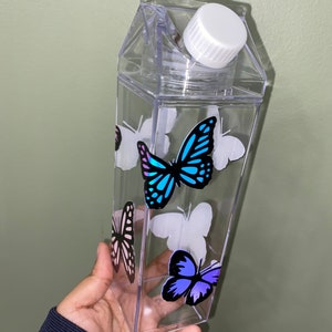 PERSONALIZED Milk Carton Water Bottle (16oz)