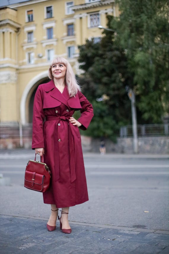 Grace Trench Coat. 100% Cotton. Elegant Trench Coat Grace Trench Coat. 100% Cotton. Elegant Trench Coat