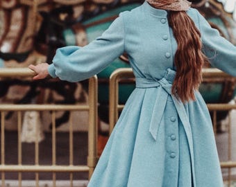 80s vintage dior wool coat ユニセックス パープル系 公式通販 80s
