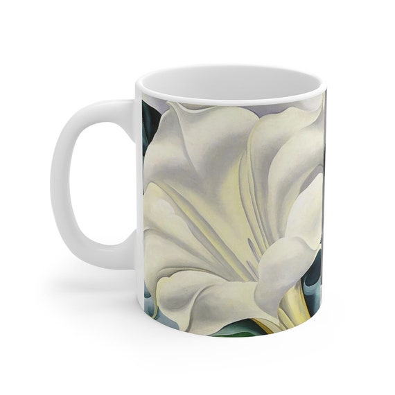 Georgia O'Keeffe Floral Art Coffee Mug - Art Lover Gift