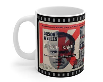 Citizen Kane Coffee Mug | Famous Movies Series | Classic Film | 11/15oz