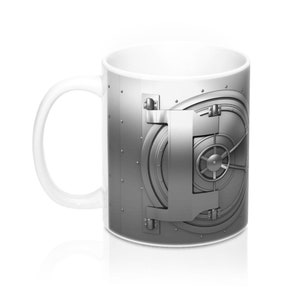 Bank Vault - Do Not Touch My Coffee | 11-oz Mug | Coffee Lovers Gift
