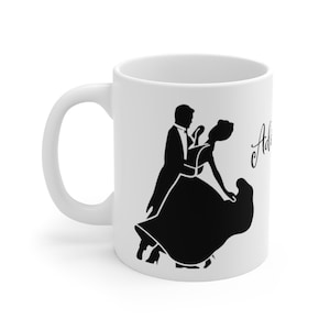 Addicted To Ballroom | 11-oz Coffee Mug | Ballroom Dancers Gift | Ballroom Coffee Mug | Valentine&#39;s Mug
