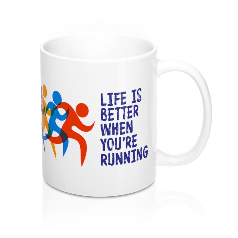 Life Is Better When You're Running 11-oz Mug Marathon image 0