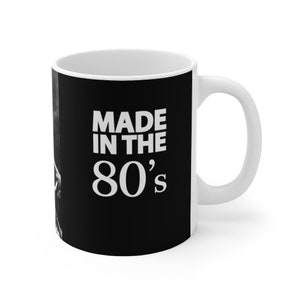 Made In The 80's | Kids on Bikes Photo | 11-oz Coffee Mug | Nostalgic, Birthday, Anniversary Gif