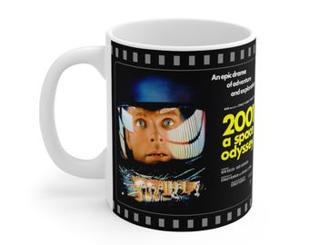 2001 A Space Odyssey Coffee Mug | Stanley Kubrick Film, Sci-Fi Gift  11/15oz