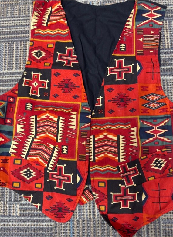 Southwestern Style Handmade Vest