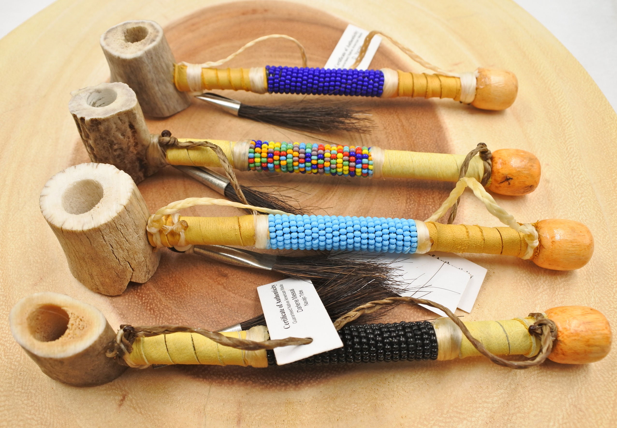 儀式用ピースパイプ ネイティブ・アメリカン・ハンドメイド65cm 儀式用ピースパイプ ネイティブ・アメリカン・ハンドメイド65cm